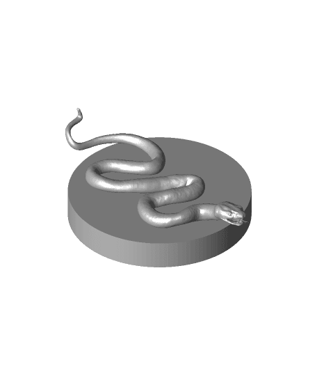 Poisonous Snake 3d model