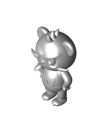 Pancham (Pokemon) 3d model