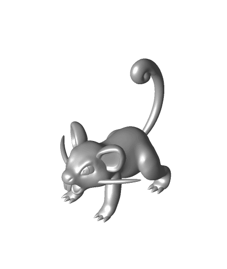 Rattata (Pokemon) 3d model