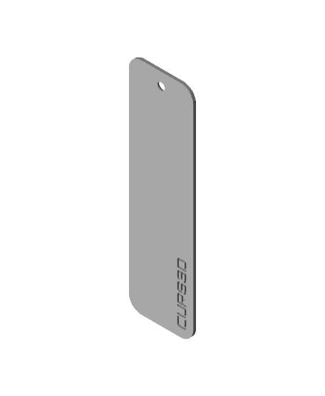 Infill Bookmark 3d model