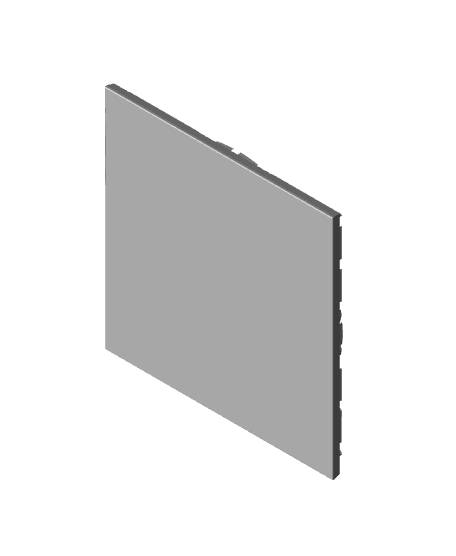 Ornate Emblem Square Base Pack (4pcs) 3d model
