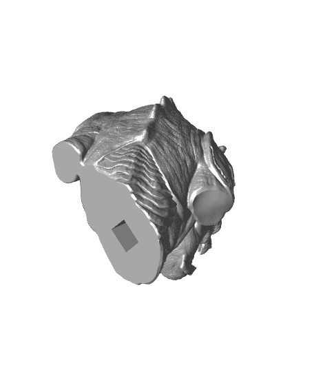 Rancor_Bust (Pre-Supported) 3d model