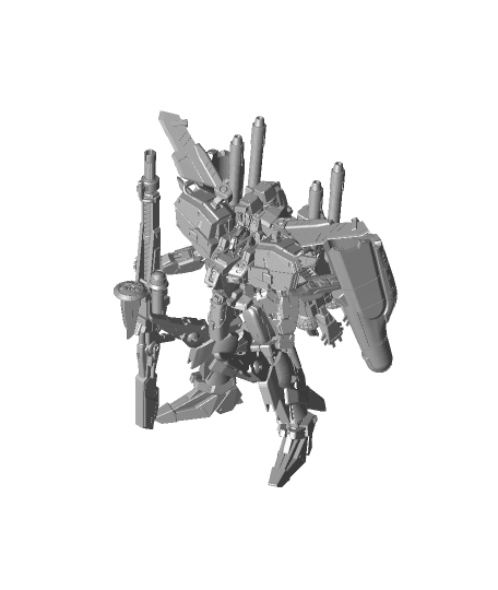 MSA-0011 [Ext] Ex-S Gundam [Artifact Scale] [Free] 3d model