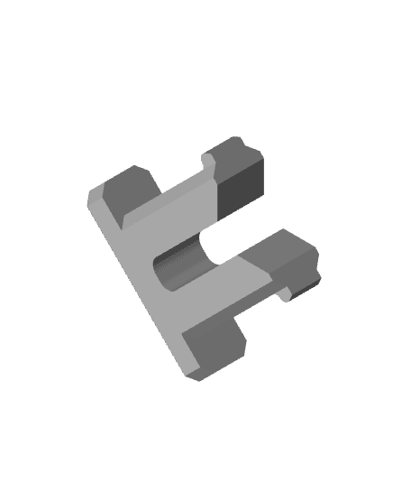 Multiboard - Multigrid - Outer Rim Peg Lock 3d model