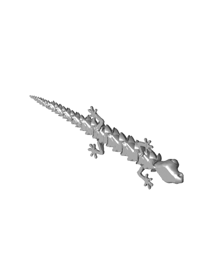 Flower Lizard 3d model