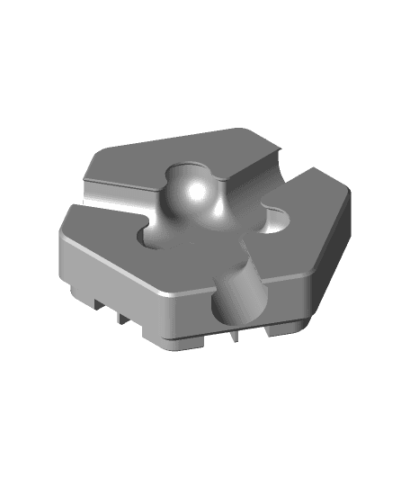 Hextraction Trap Tiles - Double and Triple Trap FIXED 3d model