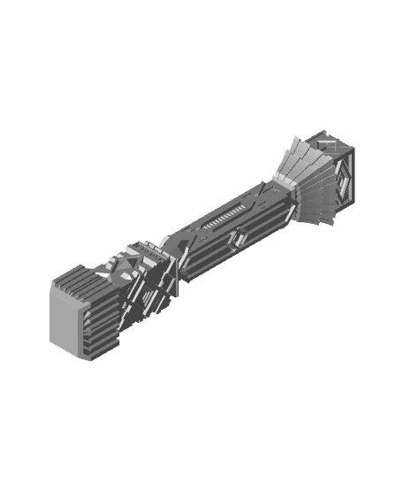 Dwarven Column - A 3d model