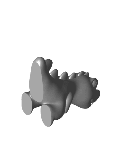 Cute Dino - No Support 3d model