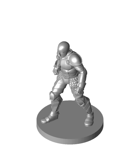 Animated Armor 3d model