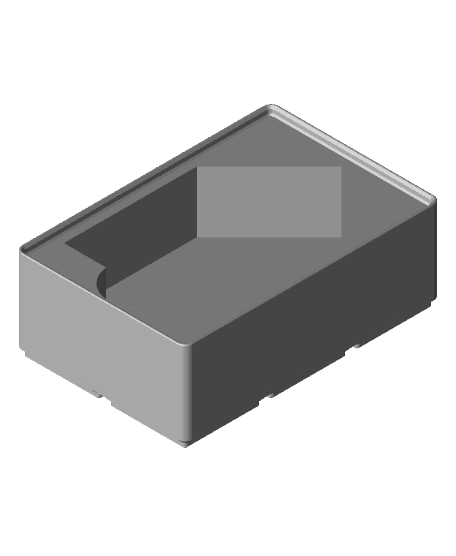 Gridfinity- Milwaukee M12 orbital detail sander pad storage 3d model