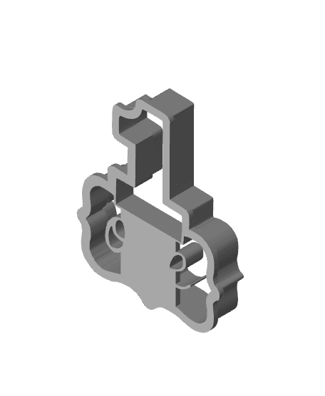 One Cookie Cutter, Biscuit Cutter 3d model