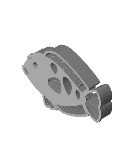 Fish Cookie Cutter, Biscuit Cutter 3d model