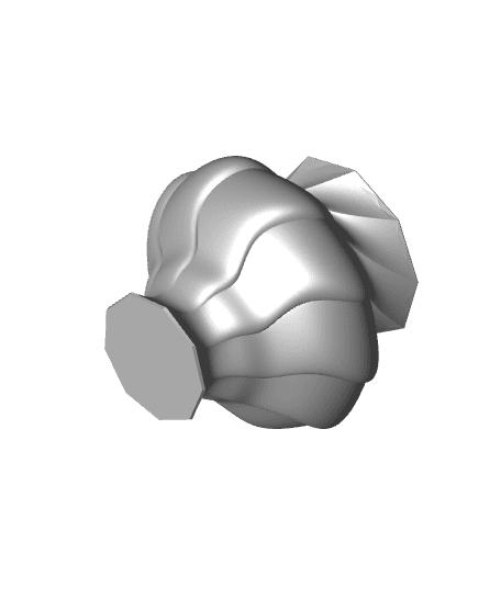 Warped Illution vase-non vase mode 3d model
