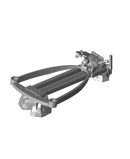 FHW: Oxchan airborne War Bow concept 3d model