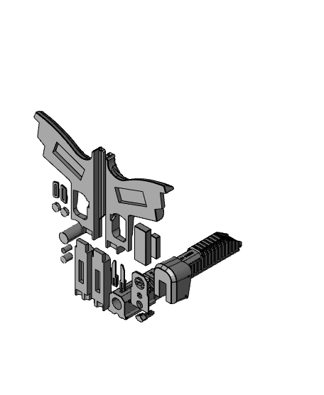 Apex Legends P2020  - Source File 3d model