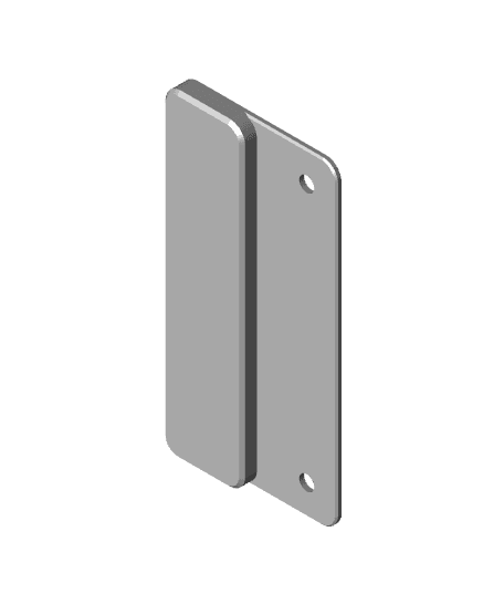 Screen door handle 3d model