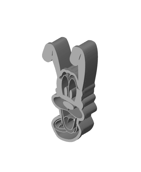 Cartoon Cookie Cutter, Biscuit Cutter 3d model