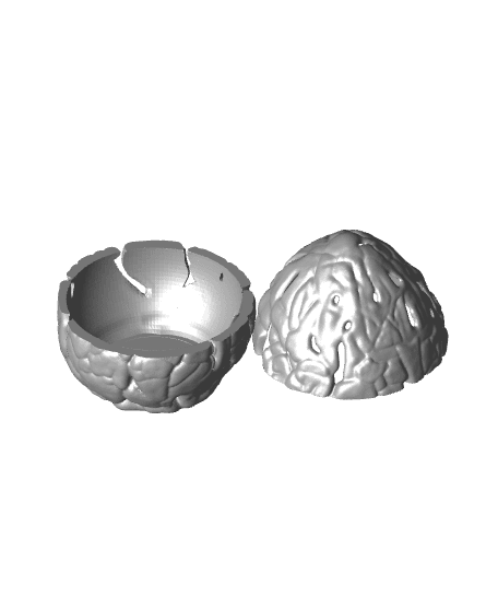 Vulcanic dragon egg + night light 3d model