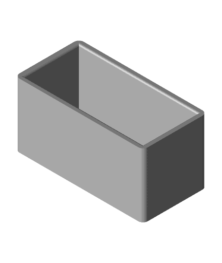 Box with a lid 3d model