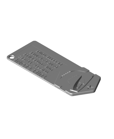 Hextraction Clone Tile - FR Card 3d model