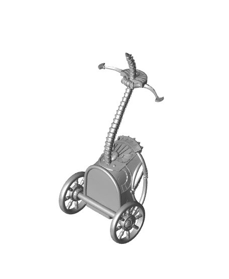 Chariots - With Free Dragon Warhammer - 5e DnD Inspired for RPG and Wargamers 3d model