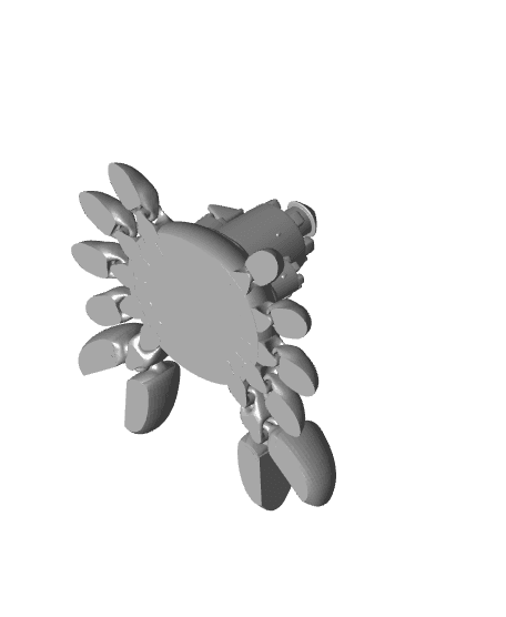 3D Printable Flexi Dune Crab 3d model