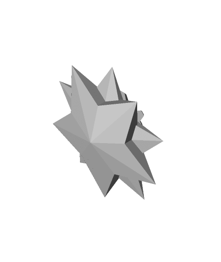 STAR SHAPED POCKET CREATURE STARMIE 3d model