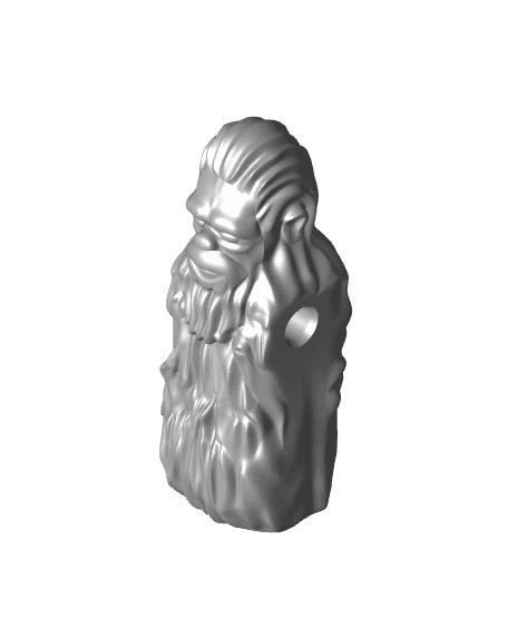 Articulated Retro Bigfoot / Sasquatch Action Figure 3d model