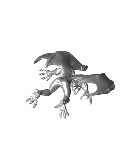 Red Arremer Ghosts n goblins 3d model