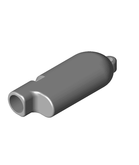 Keychain Whistle 3d model