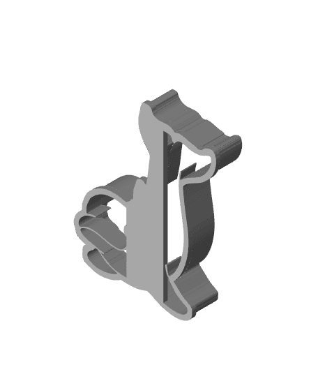 Moss Cookie Cutter, Biscuit Cutter 3d model