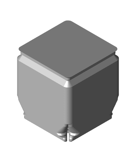 Vase Mode 1x1 Gridfinity Bins 3d model