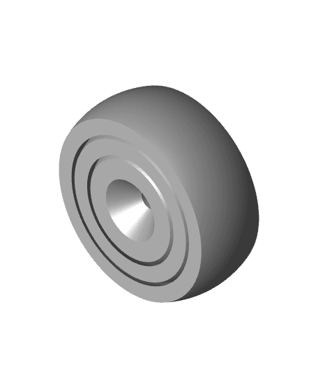 3Dom Spinner Blank 3d model