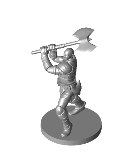 Goliath Barbarian Great Axe 3d model