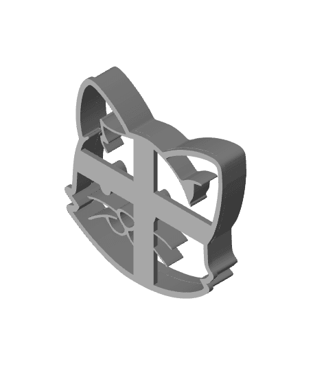 Mouse Cookie Cutter, Biscuit Cutter 3d model