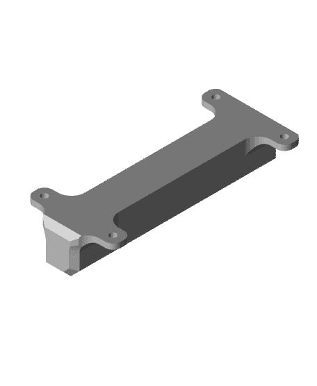 vertical peg board drill bit holder 3d model