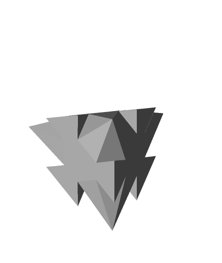 Drill Tetrahedron 3d model