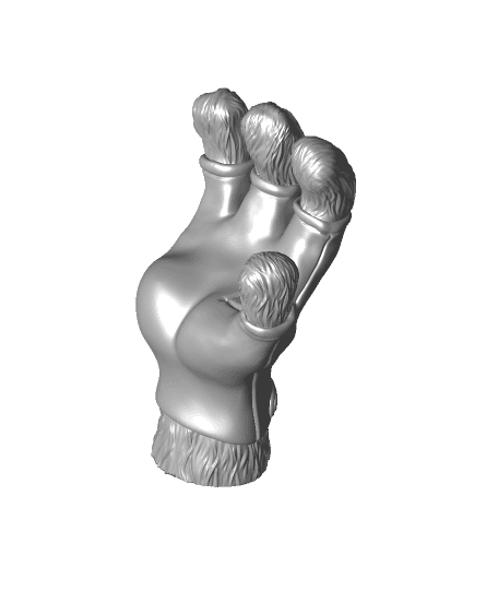 Crash Bandicoot Hand Controller Stand 3d model