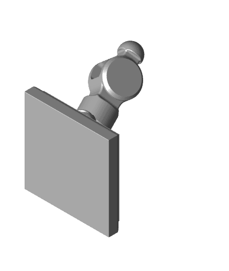 Hit Your Thumb "Major Fail" Award 3d model