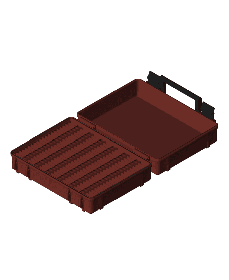 Rugged HueForge TD Swatch Box.3mf 3d model