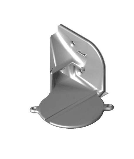 5015 Hotend fan mount for Sovol SV06 (remixed from MSchwarz's model) 3d model