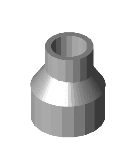 Dust adapter for saw 3d model