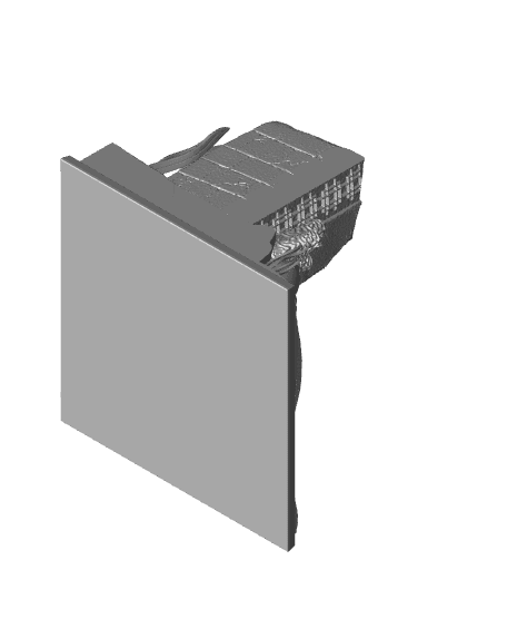 Undersea Emblem Square Base Pack (4pcs) 3d model