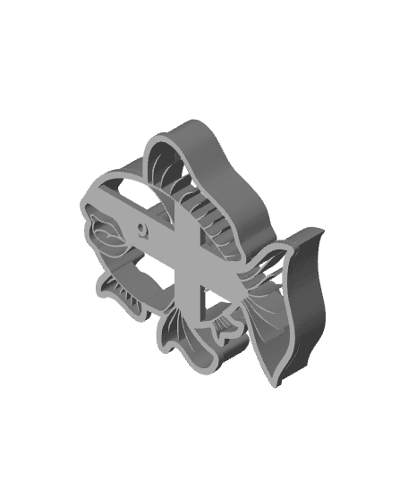 Fish Cookie Cutter, Biscuit Cutter 3d model