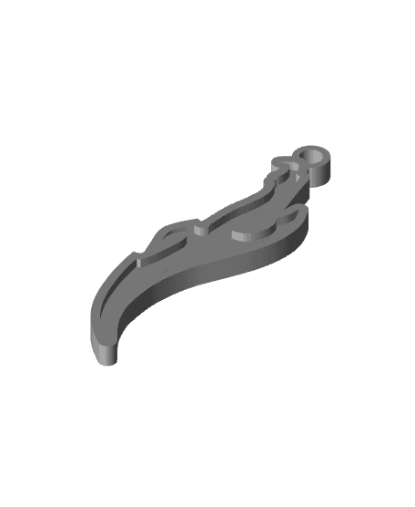 Baruk's dagger | Solo Leveling - Pendant 3d model
