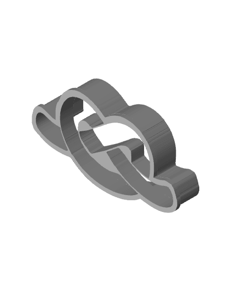 Node Cookie Cutter, Biscuit Cutter 3d model