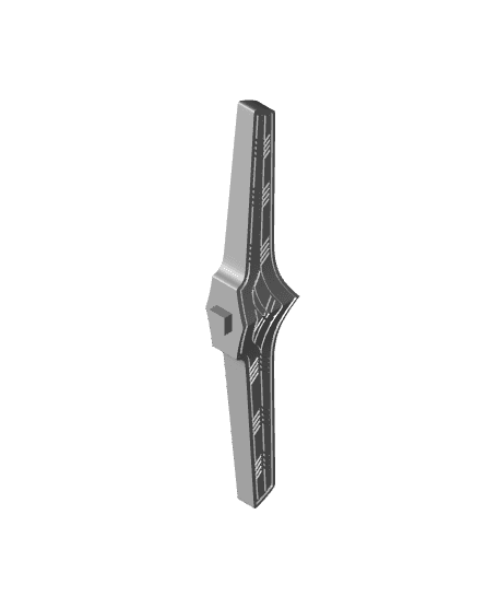 Silvers sword of the witcher  3d model