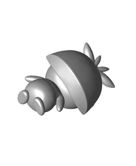 Pokemon Smoochum #238 - Optimized for 3D Printing 3d model