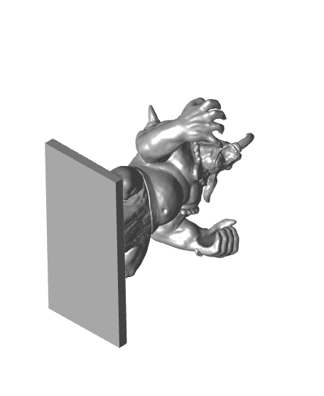 FIGURA 3D ART SUJETA PINCELES 3d model