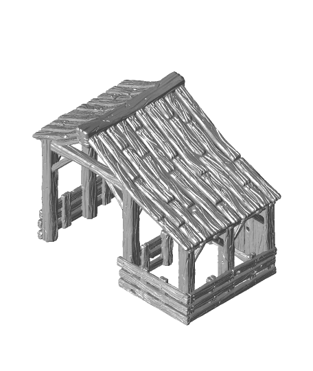 Small Stable 3d model
